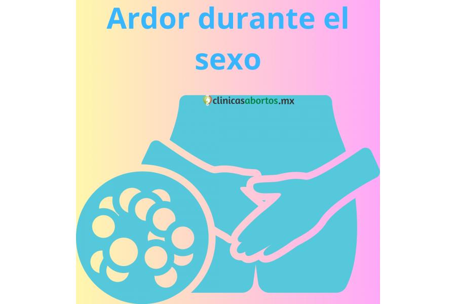 Ardor cuando se tienen relaciones sexuales