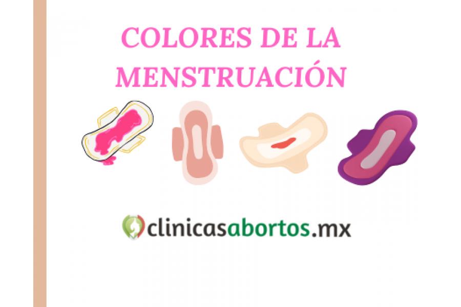 Los colores de la menstruación