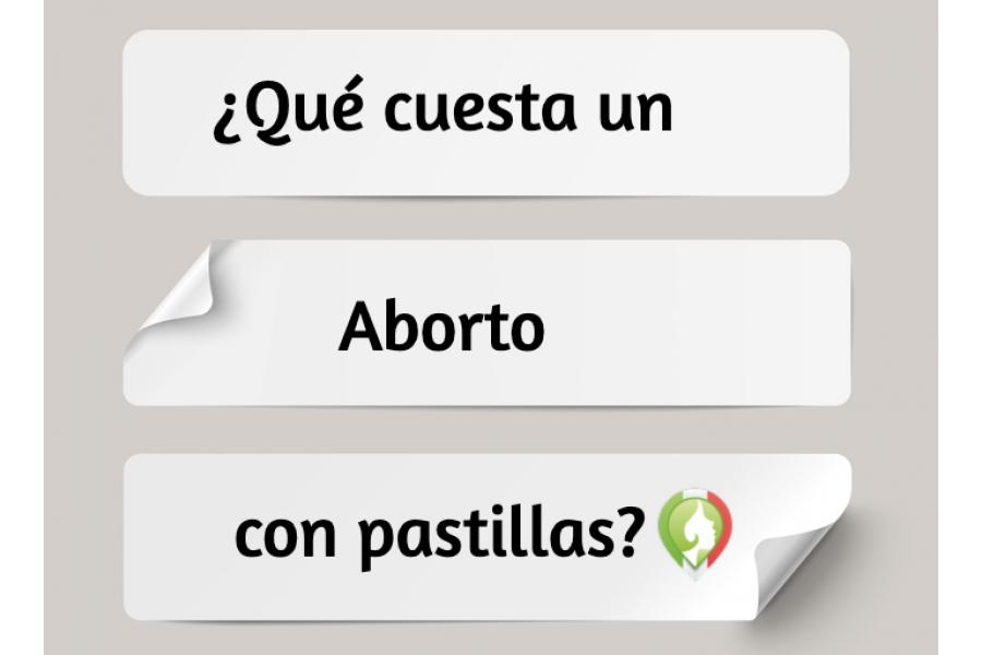 ¿Qué cuesta un aborto con pastillas?