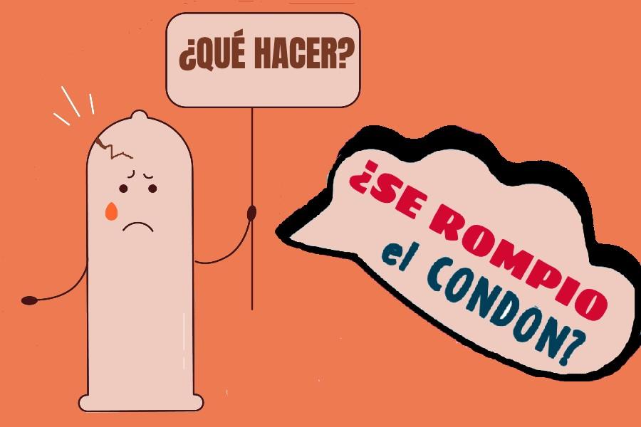 ¿Qué pasa si se rompe el condón durante el sexo?