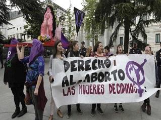 jovenes manifestacion pro eleccion