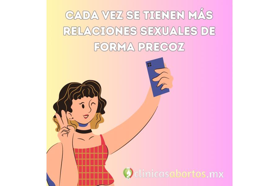 Cada vez se tienen más relaciones sexuales de forma precoz