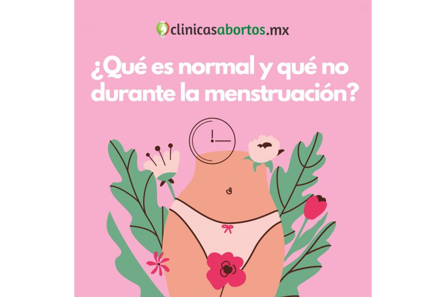 Alteraciones menstruales, qué es normal y qué no 