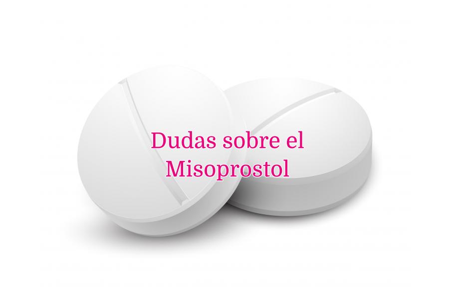 Dudas sobre el Misoprostol